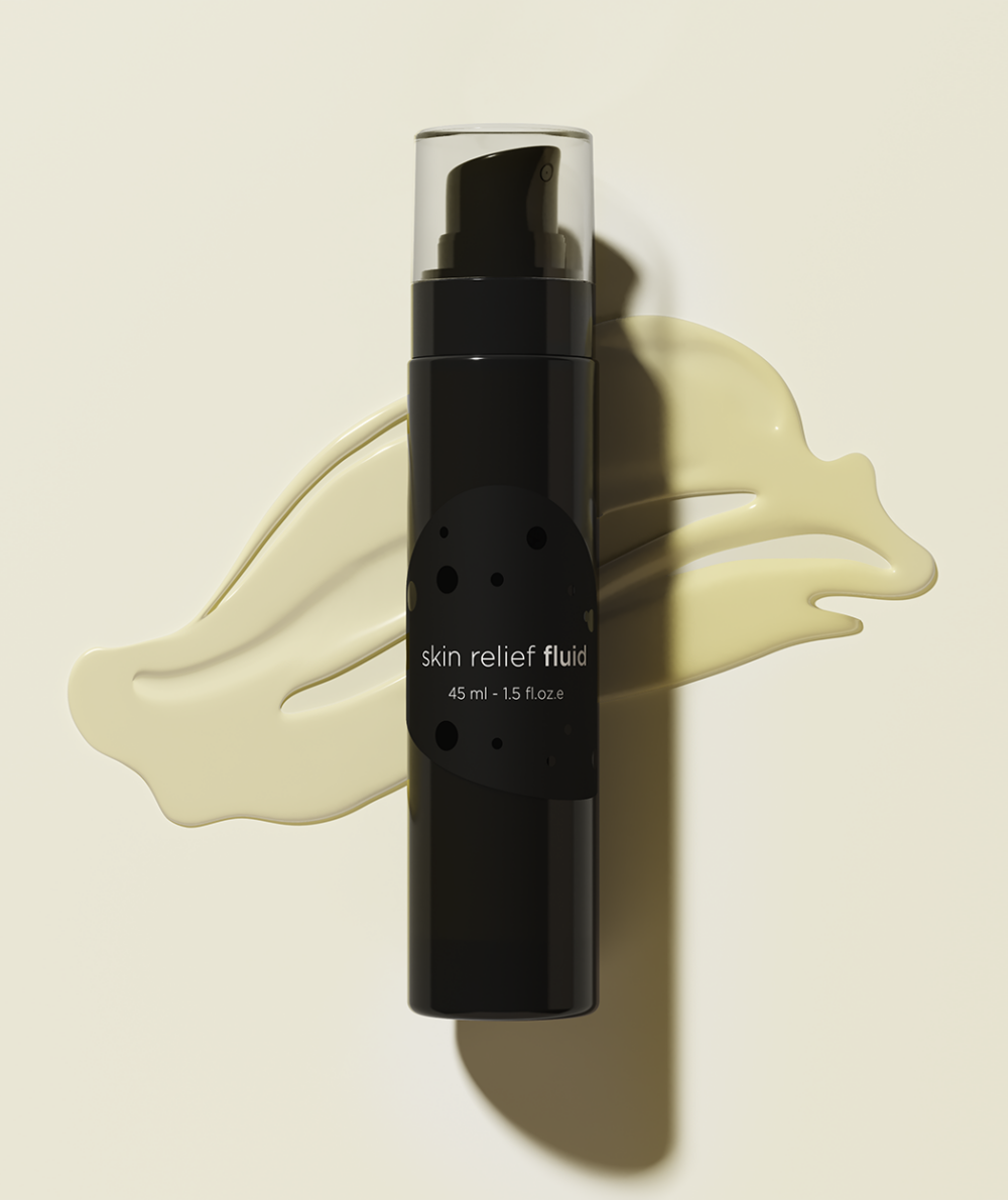 Skin relief fluid