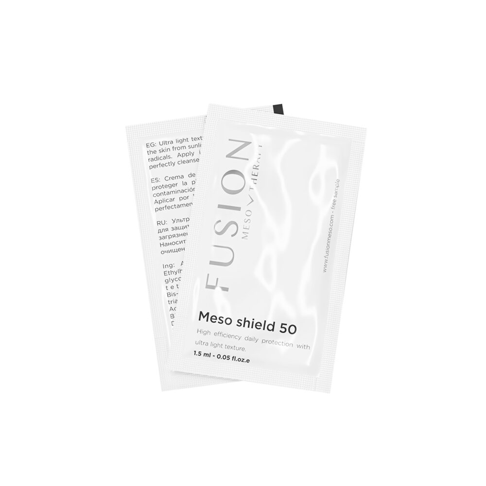 vzorky meso-shield SPF 50
